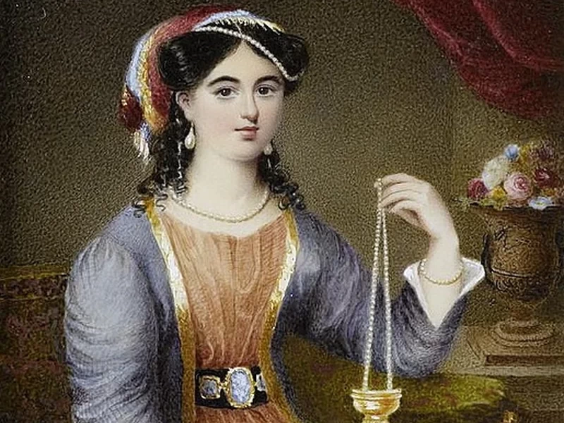 1800-Ann Charlotte Bartholomew - Una signora